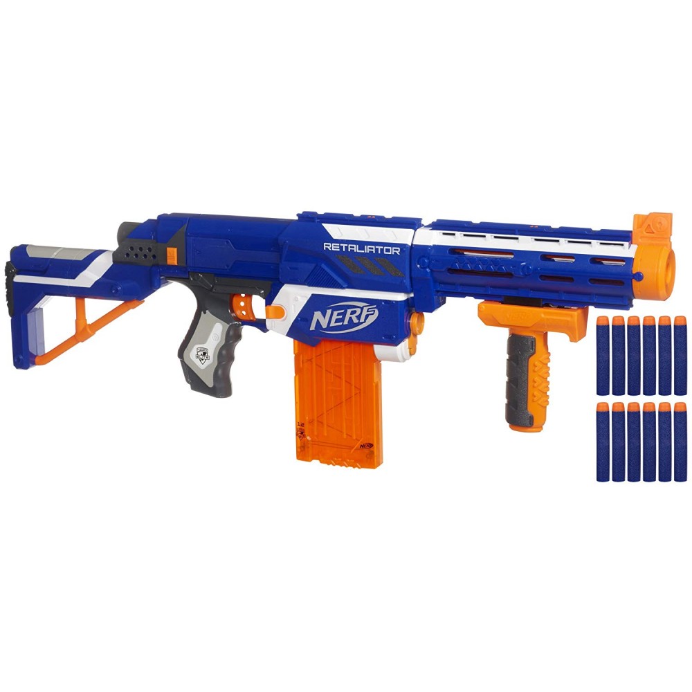nerf gun blue bullets